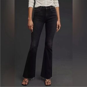 MOTHER The Weekender Fray Flare Thunder Road Black Size 27